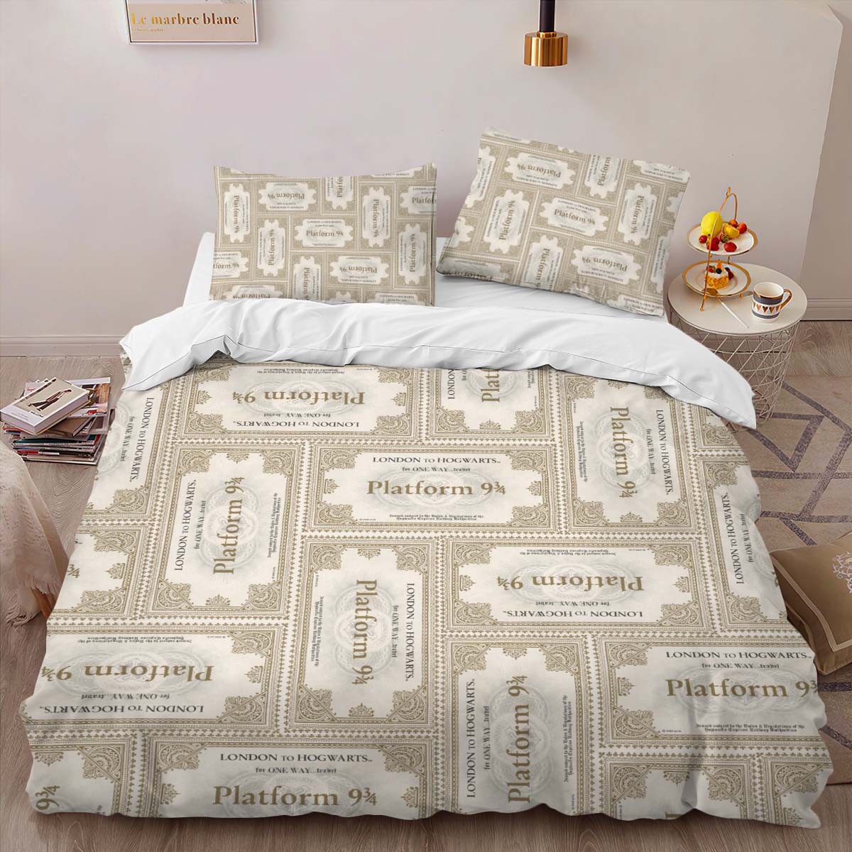 Harry Potter Hogwarts Express Platform Ticket Duvet Cover 2