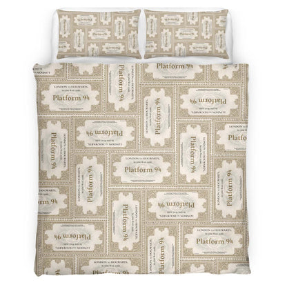 Harry Potter Hogwarts Express Platform Ticket Duvet Cover