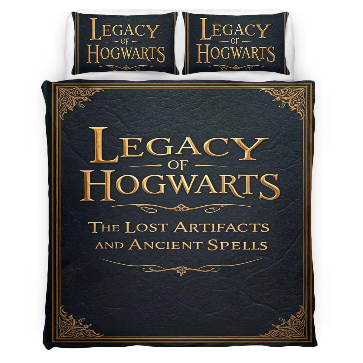 Harry Potter Hogwarts Legacy The Lost Artifacts And Ancients Spells Duvet Cover