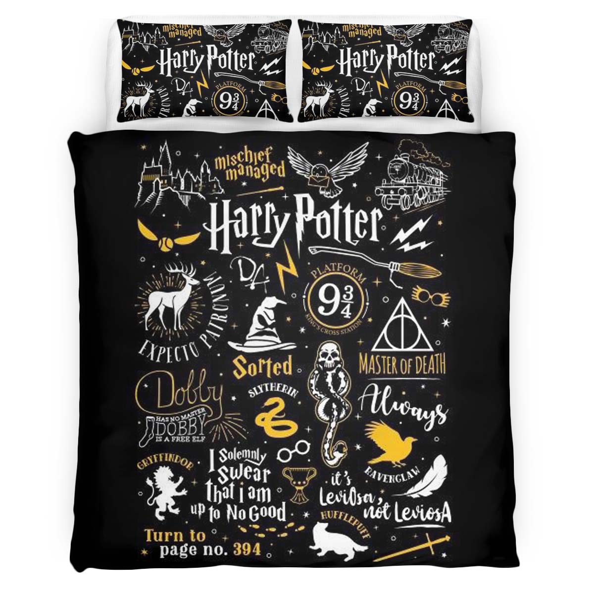 Harry Potter Hogwarts School 12 Duvet Cover