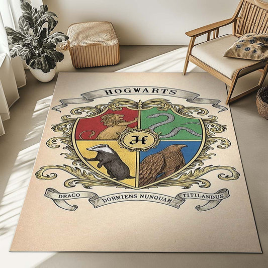 Harry Potter Hogwarts School 8 Rug