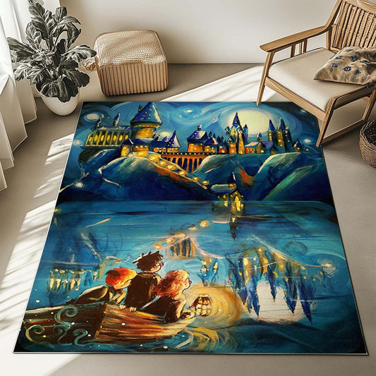 Harry Potter Hogwarts School 9 Rug