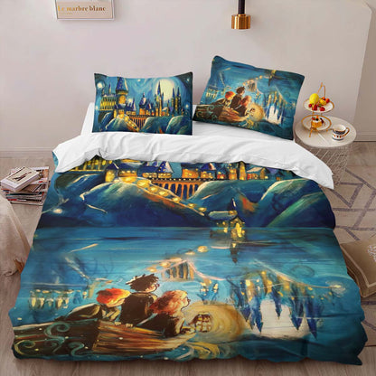 Harry Potter Hogwarts School 9 Duvet Cover 2