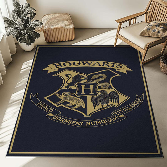 Harry Potter Hogwarts School Logo 02 Rug