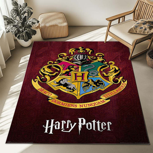 Harry Potter Hogwarts School Logo Rug