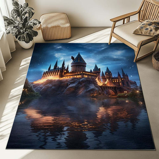 Harry Potter Hogwarts School Night 03 Rug