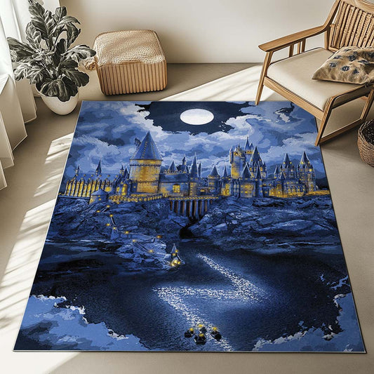 Harry Potter Hogwarts School Night Rug