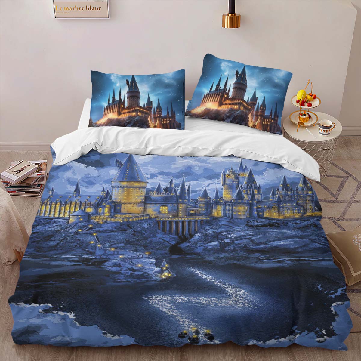 Harry Potter Hogwarts School Night Duvet Cover 2