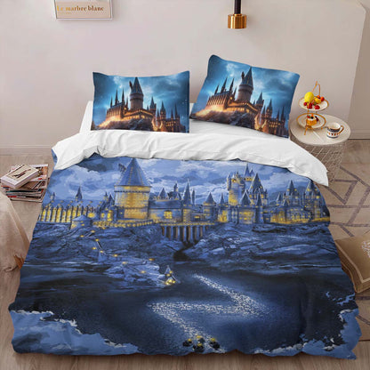 Harry Potter Hogwarts School Night Duvet Cover 2