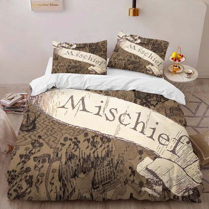 Harry Potter Map Custome Name Duvet Cover 2
