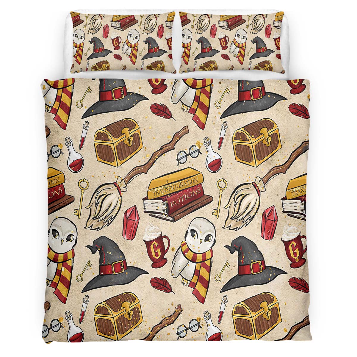 Harry Potter Owl 2 Duvet Cover