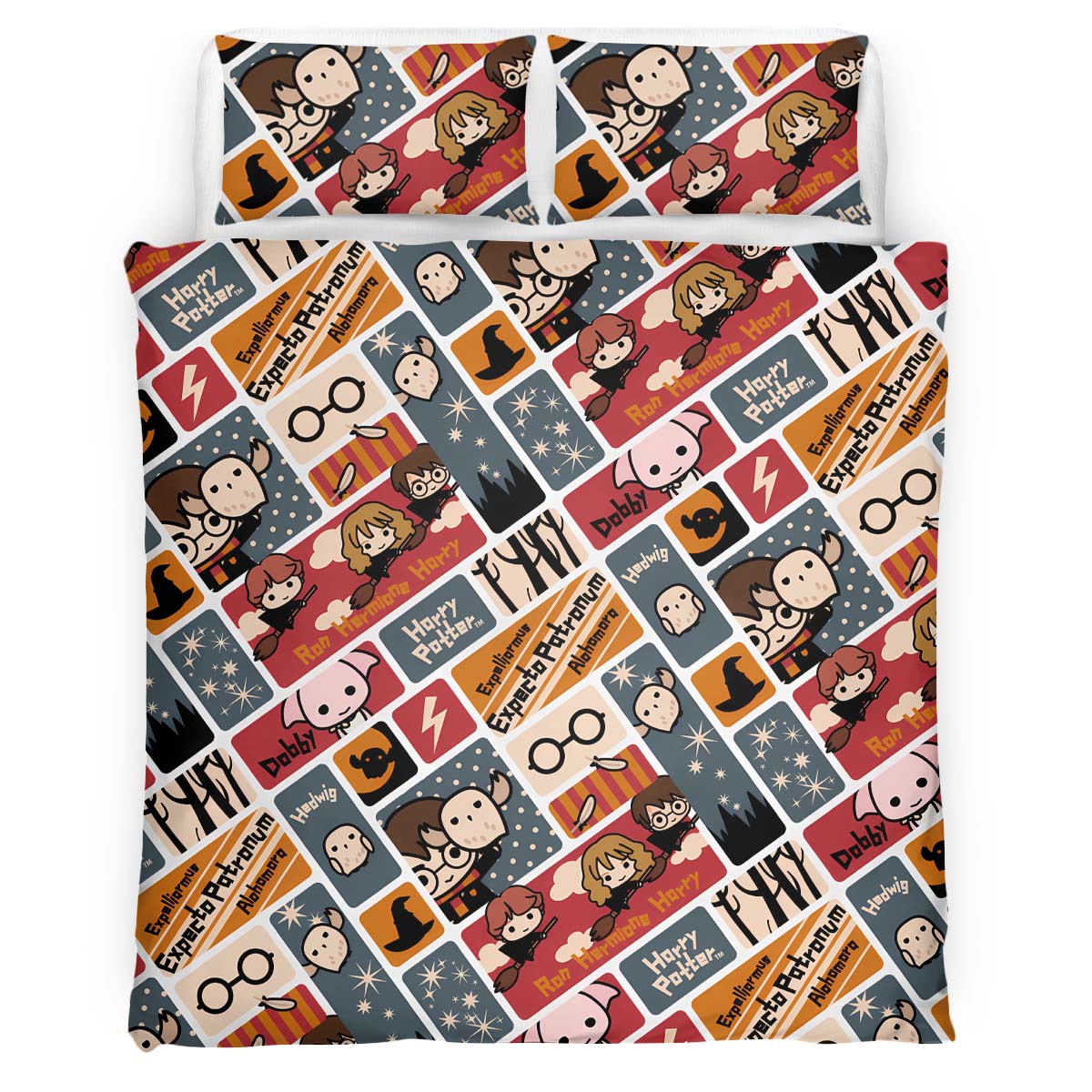Harry Potter Symbols Duvet Cover