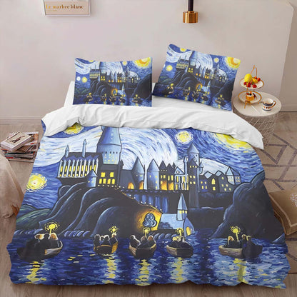 Harry Potter Van Gogh style Duvet Cover 2