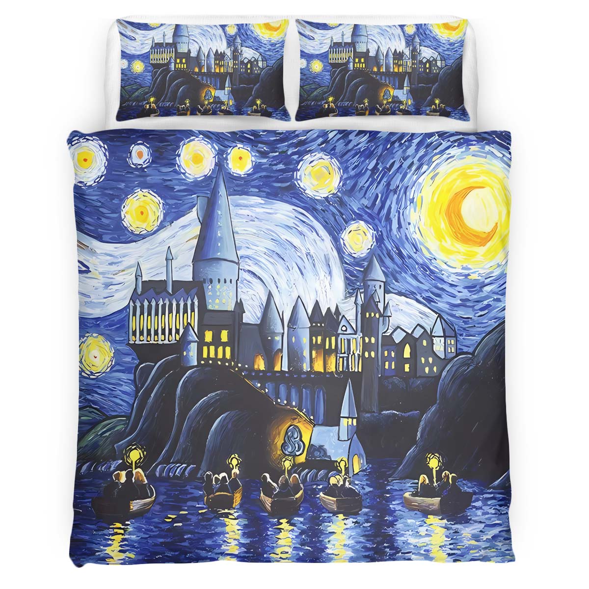 Harry Potter Van Gogh style Duvet Cover