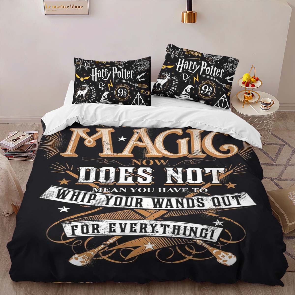 Harry Potter Whip Out Your Wand Duvet Cover 2