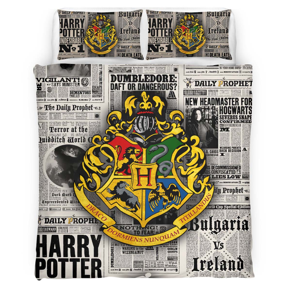 Harry Potter article Hogwarts Duvet Cover