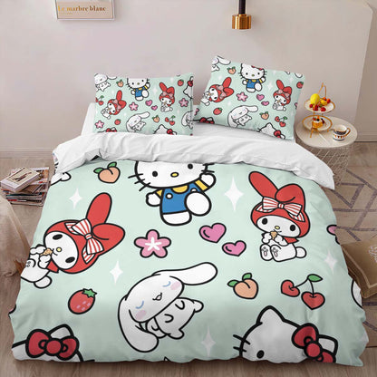 Hello Kitty And Friends Duvet Cover 2