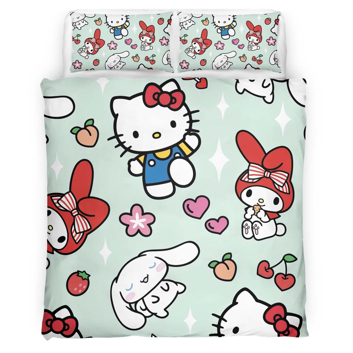Hello Kitty And Friends Duvet Cover