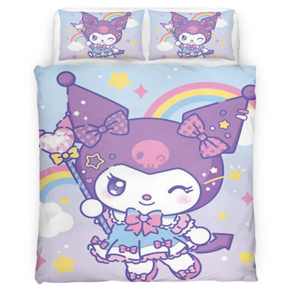 Hello Kitty Kuromi 02 Duvet Cover