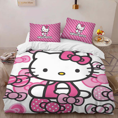 Hello Kitty Pink 01 Duvet Cover 2