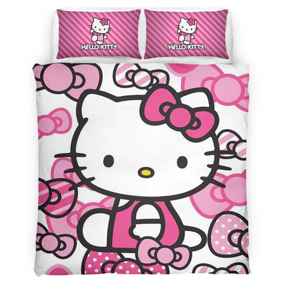 Hello Kitty Pink 01 Duvet Cover