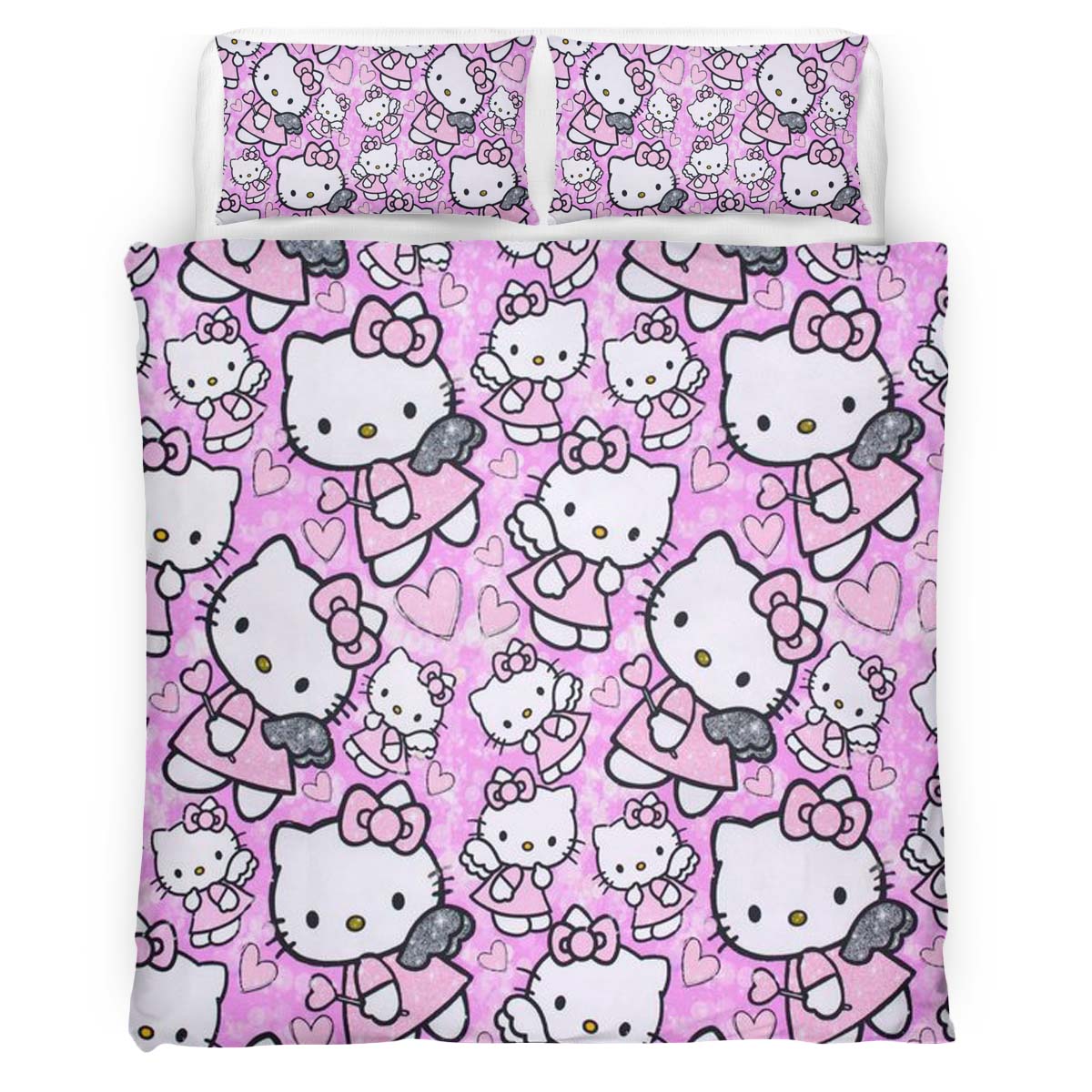 Hello Kitty Pink 03 Duvet Cover