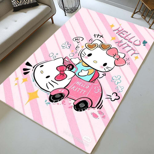 Hello Kitty and Pink Car Rug