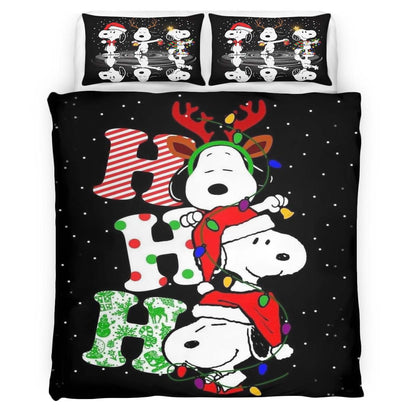 Ho Ho Ho Snoopy Duvet Cover