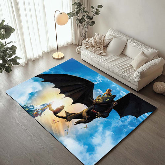 How To Train Your Dragon Characters 02 Rug