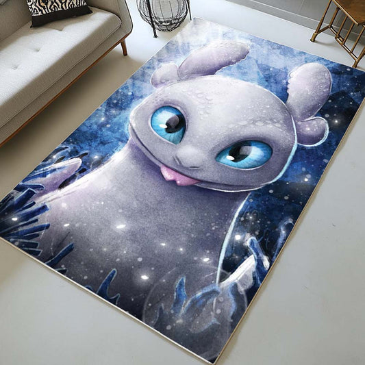 How to train your dragon Lightfury Rug