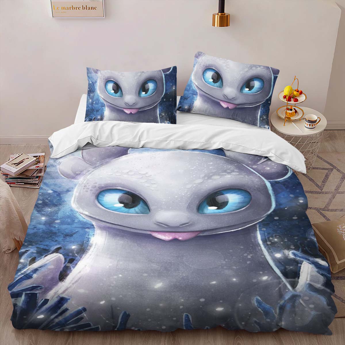 How to train your dragon Lightfury Duvet Cover 2