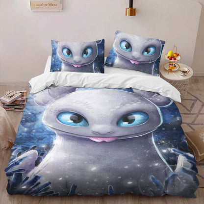 How to train your dragon Lightfury Duvet Cover 2