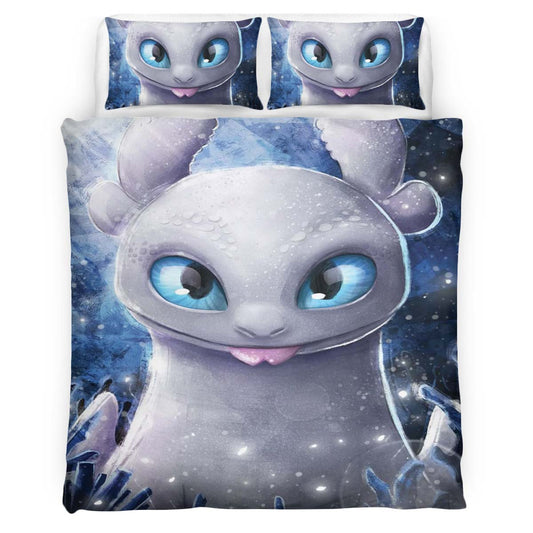 How to train your dragon Lightfury Duvet Cover