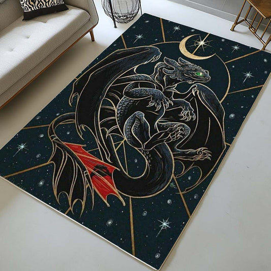 How to train your dragon Toothless 3 Rug