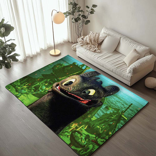 How to train your dragon Toothless 4 Rug