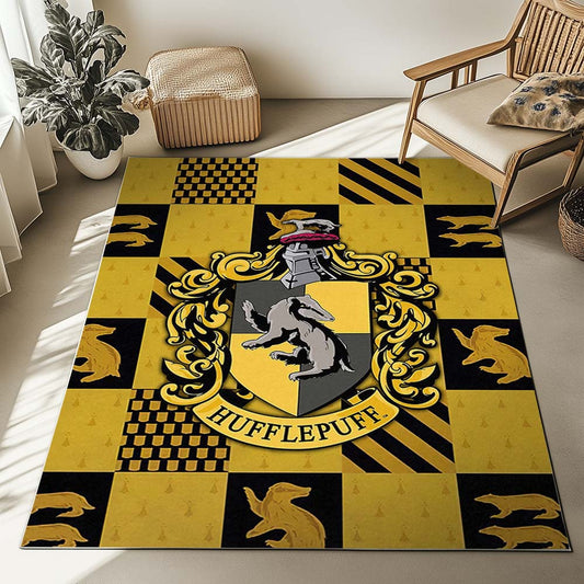 Hufflepuff Harry Potter 3 Rug