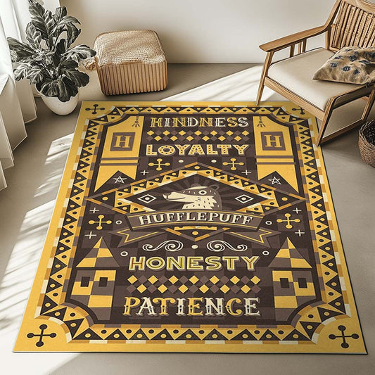 Hufflepuff Harry Potter 5 Rug