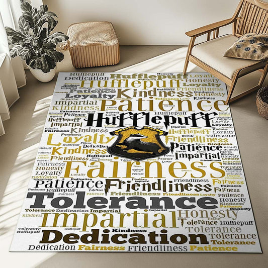 Hufflepuff Harry Potter 6 Rug