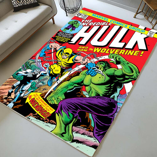 Hulk Avenger Marvel 1007 Rug