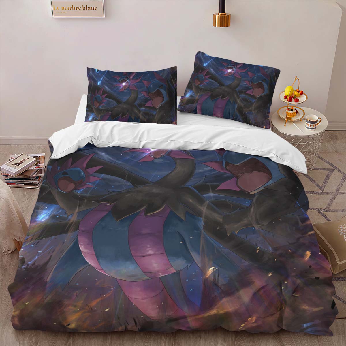 Hydreigon Pokemon 2 Duvet Cover 2