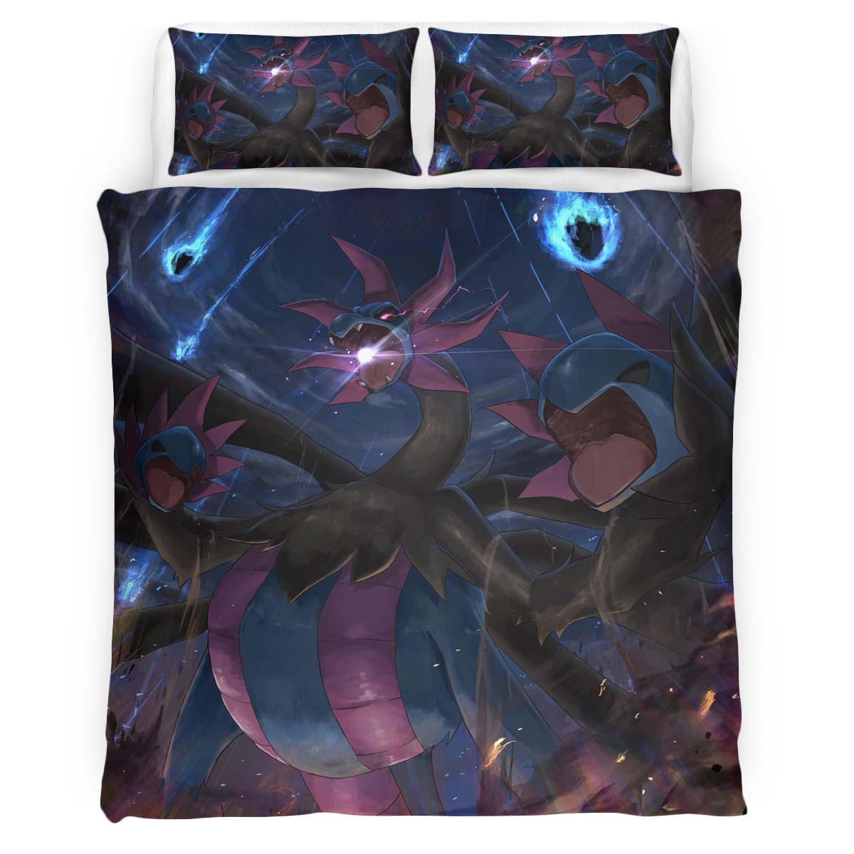 Hydreigon Pokemon 2 Duvet Cover