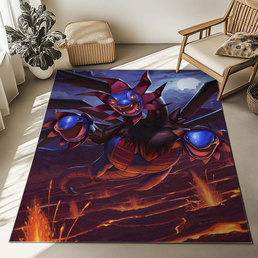 Hydreigon Pokemon 5 Rug