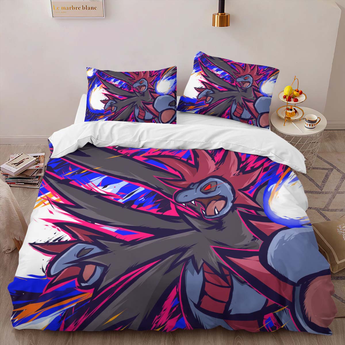 Hydreigon Pokemon 6 Duvet Cover 2