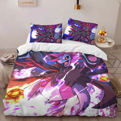 Hydreigon Pokemon 7 Duvet Cover 2