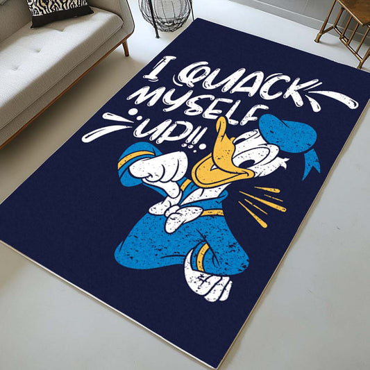 I Quack Myself Up Donald Duck Rug