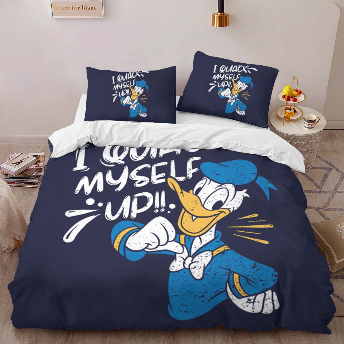 I Quack Myself Up Donald Duck Duvet Cover 2
