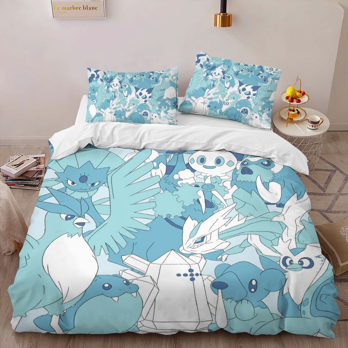 Ice Type Pokemon Duvet Cover 2