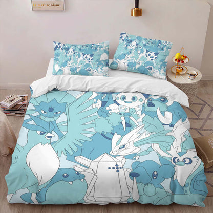 Ice Type Pokemon Duvet Cover 2