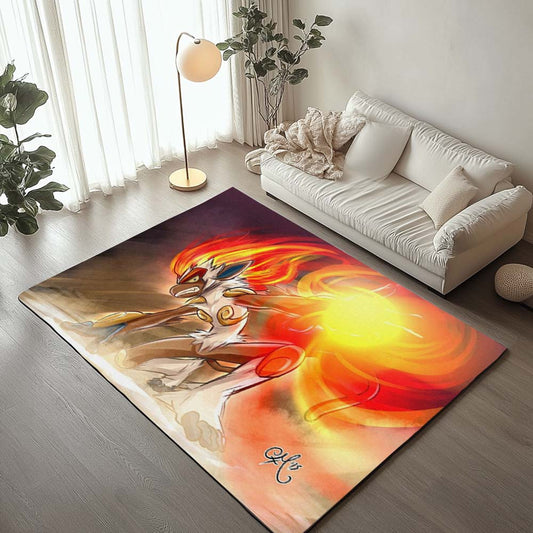 Infernape Pokemon 2 Rug