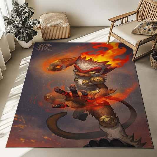 Infernape Pokemon 3 Rug